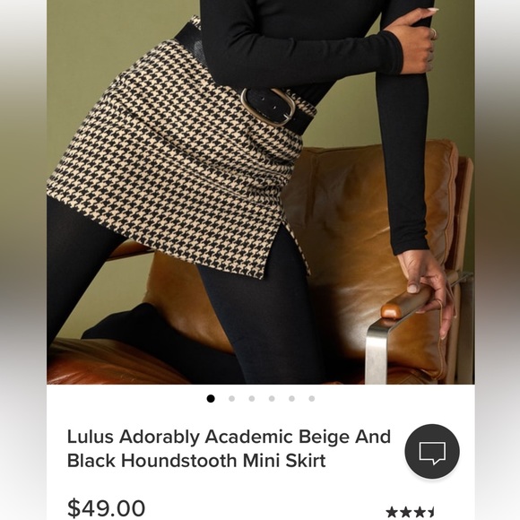 Lulus Dresses & Skirts - Lulus mini skirt size Large